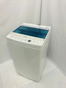 ☆Haier ハイアール 全自動電気洗濯機 4.5kg JW-C45A 2018年製 簡易乾燥 風乾燥 動作確認済み！家財便Bランク