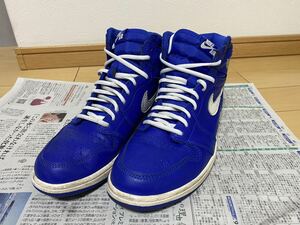 28.5cm 中古NIKE AIR JORDAN 1 RETRO HIGH HYPER ROYALナイキ エアジョーダン1 ハイ ハイパー ロイヤル