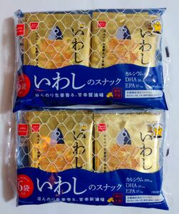 とにかく美味しいんです【おやつカンパニー　ほんのり生姜香る甘辛醤油味　カルシウムたっぷり　いわしのスナック　15ｇ入り6袋×2袋】