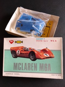 マクラーレン M6A グループ7カー 1/40 未組キット セントラル模型 当時品 !! ☆ ゼンマイ動力 MACLAREN M6A 1/40 SCALE 定形外可