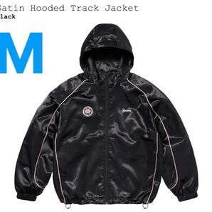 Supreme24SS Satin Hooded Track Jacket