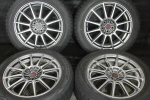 外G条件included送料無料 SubaruGenuine STi 215/55R17×7JJ +48 5H PCD100 bonus gift冬Tiresincluded 4本set BRZLegacy B4ImprezaスポーツG4XV