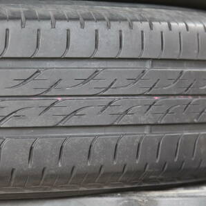 J9条件付送料無料 特価 BRIDGESTONE夏タイヤ 155/65R14×4.5J+45 4H PCD100 ダイハツ純正アルミ 4本セット ウェイクタントムーヴミライースの画像10