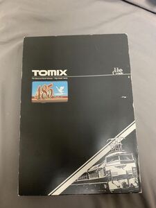 TOMIX 98385 車両ケース+説明書 JR 485系特急電車（京都総合運転所・白鳥）基本セットA バラし