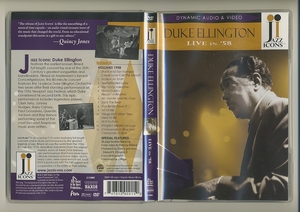 DVD★デューク・エリントン 1958 オランダ Duke Ellington Live in '58 Holland Johnny Hodges Paul Gonsalves Ray Nance Clark