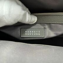 【A4収納/美品】1円 BARNEYS NEWYORK バーニーズニューヨーク トートバッグ ビジネス ブリーフケース 肩掛け レザー メンズ レディース_画像8