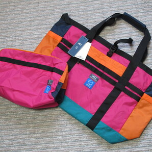 Whole Earth ホールアース MEI WE GEAR TOTE トートバッグ ポーチ付き MEI-FDR-220015 ① 新品タグ付きの画像1