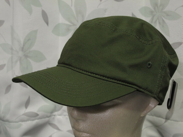 プレーンワークキャップ メンズ 897NN1ST4630 OLIVE 新品タグ付き