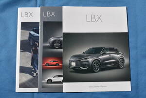 LEXUS LBX / Lexus LBX Styles*Selections*Lexus Dealer Option catalog 3 pcs. set USED goods 