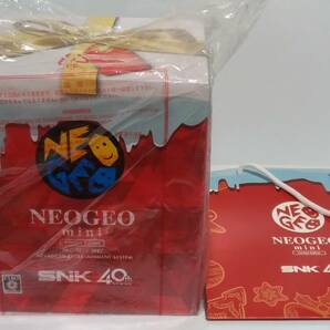 【新品未開封/国内正規品】NEOGEO miniクリスマス限定版 限定特典付きの画像1