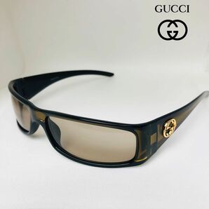 GUCCI グッチ インターロッキング サングラス ブラウン系 59ロ15-120