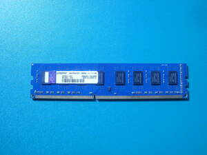 動作確認済み　　KINGSTON PC3-12800 (DDR3-1600) 4GB　 H