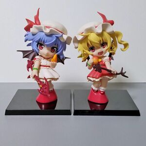 東方Project ミニディスプレイフィギュア スカーレット姉妹 フランドール レミリア セガ SEGA プライズ