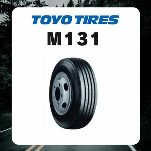 トーヨー M131 6.00R15 8PR　【2本総額21900円】【4本総額43800円】【6本総額65700円】　チューブレス 600R15 600-15　リブ　