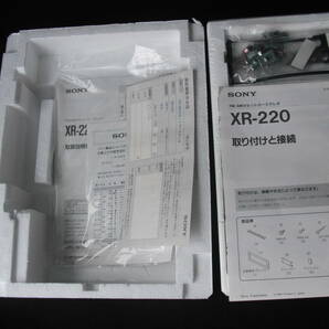 SONY ソニー 新品 FM/AM  カセットデッキ カセットテープ カーステレオ XR-220 その1の画像6