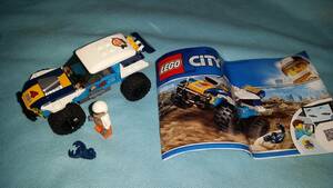 レゴ：LEGO 60218 シティ 砂漠のラリーカー フィグ サソリ 取説付 2401/オクパナ