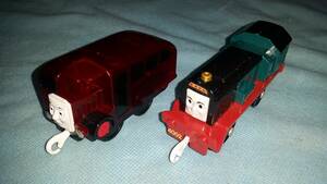  Plarail : Franky & Birdie clear red 2 both beautiful goods 2402A/ ok panama 