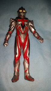 ウルトラマン：ウルトラ ネクサス ジュネッス 2004 全高17cm ソフビ 美品 IEB1/オクパナ