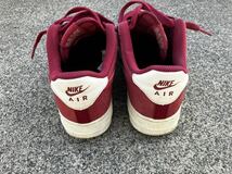 NIKE ナイキ☆AIRFORCE1 エアーフォースワン　スエード生地 26.0cm レッドカラー_画像5