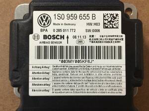 Volkswagen up 1SO 959 655 B air bag computer repair with guarantee!!!!!!