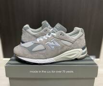 【MADE IN U.S.A. / Dウィズ】NEW BALANCE M990GR2 GRAY 28cm ニューバランス グレー 2002 990 991 992 993 996 M990 V2 V3 V4 V5 V6 GREY_画像1