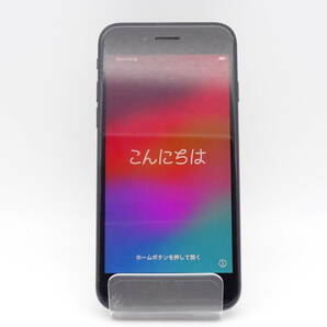 【画面割れ有】HE-379◆au iPhone SE 第2世代 MHGP3J/A 64GB ブラック 中古品の画像2