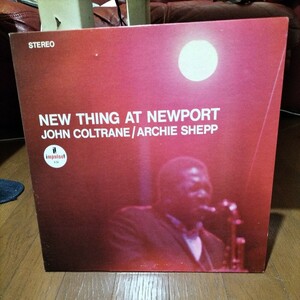 ジャズ輸入盤中古レコードJohn Coltrane Archie Shepp New thing at Newport Impulse ジョン・コルトレーン、アーチー・シェップ Jazz