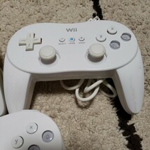 Wii クラシックコントローラープロ ホワイト 3個 classic controller pro シロ_画像3