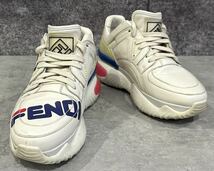 /FILA×FENDI/FENDIMANI/スニーカーズ/37/24㎝/中古/_画像1