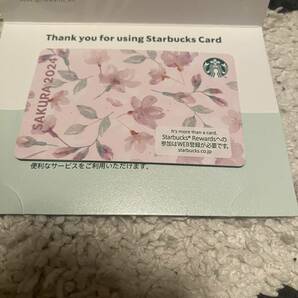  1万円分スターバックス カード 2024 春 桜デザインの画像2