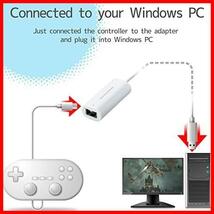 ゲームパッドコンバータ USB接続 Wii クラシックコントローラ対応 1ポート ホワイト JC-W01UWH【ドラゴンクエストX 動作確認済】_画像2