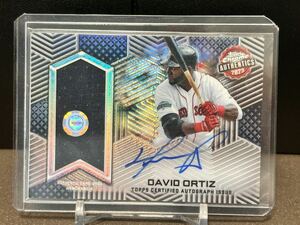 【40枚限定】2023 Topps Chrome David Ortiz デビッド・オルティズ AUTO 直書きサイン Authentics Autograph Relic