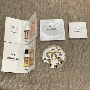 CHANEL シャネル　ミッドタウン　イベント　サンプル　試供品　ノベルティ　香水　ミラー　コースター