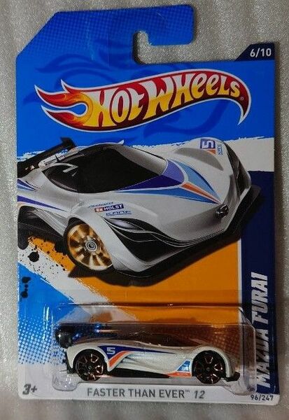 【匿名配送】ホットウィール フウライ MAZDA FURAI マツダ 風籟 ロータリー hotwheels 【送料込】