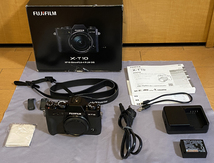 ■FUJIFILM■フジフィルム■ミラーレス一眼■X-T10■ボディ■ブラック■_画像1