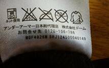 UNDER ARMOUR アンダーアーマー ポロシャツ プラシャツ SIZE:SM 黒 グレー 送料215円～_画像8