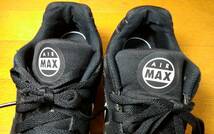 NIKE AIR MAX ナイキ スニーカー24.5cm 黒 送料1000円～_画像3