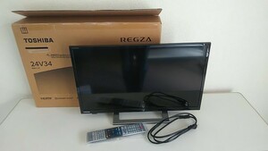 TOSHIBA 24V34 リモコン 液晶テレビ 東芝 地上デジタル液晶テレビ REGZA