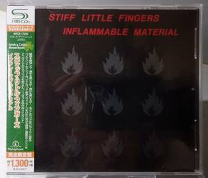 ★ SHM-CD ★ スティッフ・リトル・フィンガーズ『 インフレーマブル・マテリアル 』STIFF LITTLE FINGERS ★