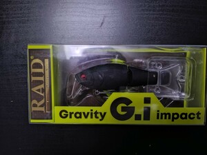 新品　RAID JAPAN　Gravity impact レイドジャパン G.I g.i GI gi 　グラビティインパクト シッコク 漆黒 