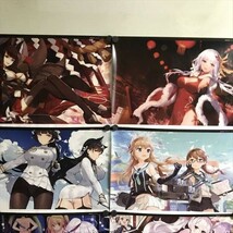 Y435 ◆アズールレーン　A3サイズ ポスター　６点セット_画像2