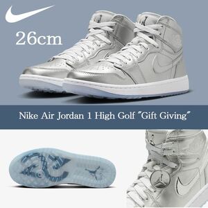 【送料無料】【新品】26㎝　NIKE AIR JORDAN 1 HIGH GOLF “GIFT GIVING” ナイキ エア ジョーダン 1 ハイ ゴルフ “ギフト ギヴィング” 