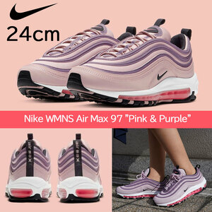 【送料無料】【新品】24cm　Nike WMNS AirMax97 Pink & Purple ナイキ　ウィメンズ　エアマックス97 ピンク＆パープル