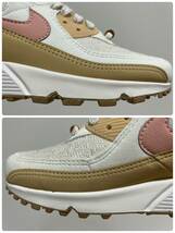 【送料無料】【新品】24cm　Nike WMNS AirMax90 Sunclub ナイキ ウィメンズ エアマックス90 サンクラブ ホワイト/ピンク ベージュ_画像7