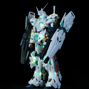 ☆ 1/100 мг полная броня Unicorn Gundam Ver.ka Эксклюзивный светодиодный набор блок Зеленый UC NT NARative FA Unicorn Gundam