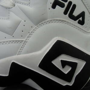 フィラ ジャマール・マッシュバーン 25.5cm ハイカットスニーカー FILA MB JAMAL MASHBURN ホワイト/ブラック MFW17002-001 ⑫の画像9