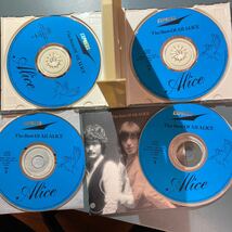 4枚組CD★アリス ALICE／ザ・ベスト・オブ・オール・アリス_画像3
