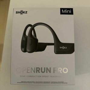 骨伝導イヤホン OPENRUN PRO Mini Black 中古美品