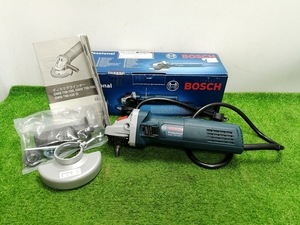 未使用 BOSCH ボッシュ 100mm ディスクグラインダー GWS750-100 【1】