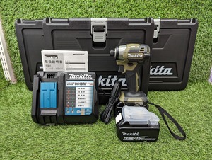 未使用品 makita マキタ 18V 6.0Ah 充電式インパクトドライバ TD173DRGXO オリーブ 3台セット